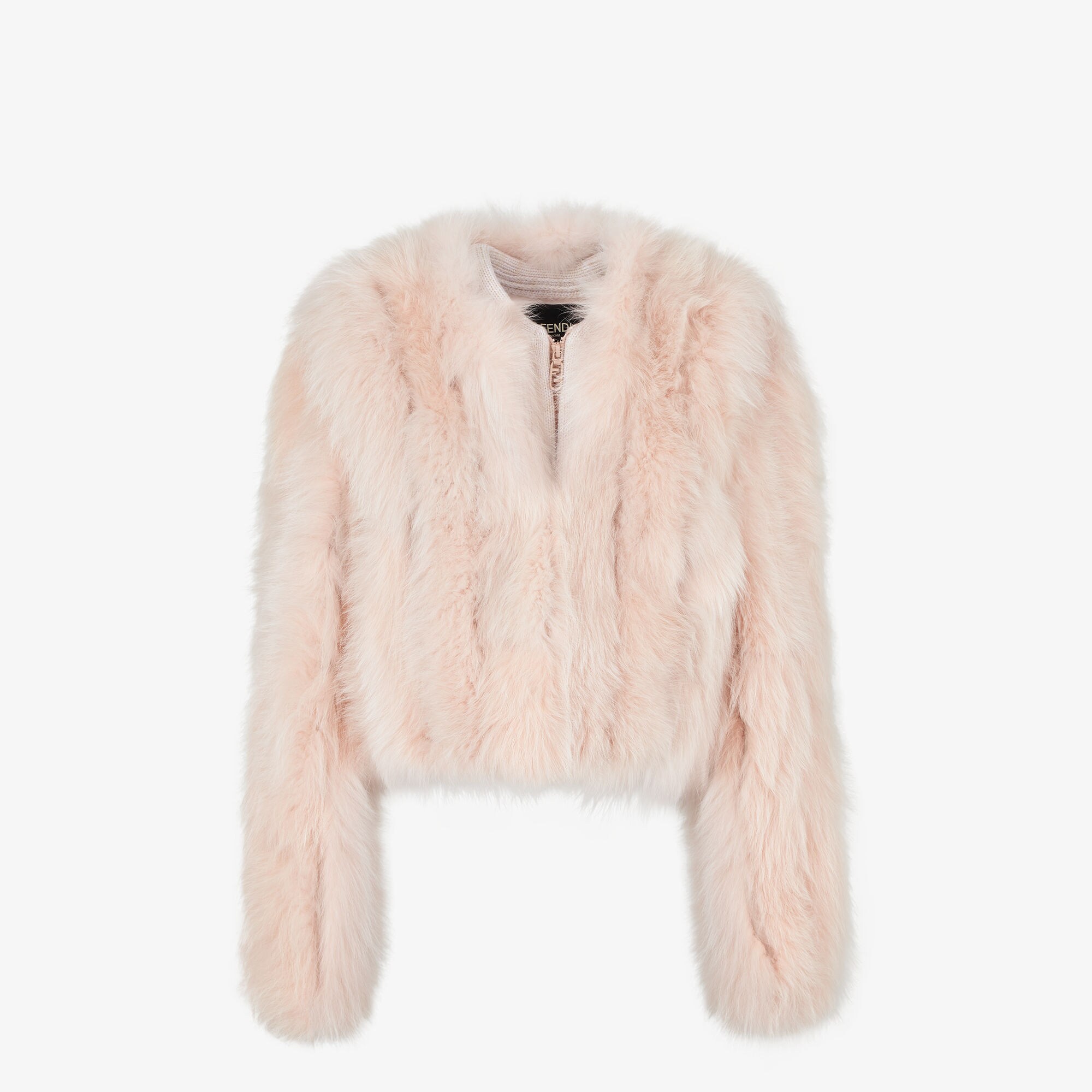 Bomber jacket Fur Pink Fendi