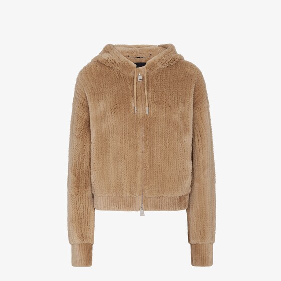 Fendi Blouson In Brown