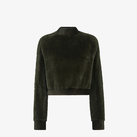 Fendi Blouson In Green