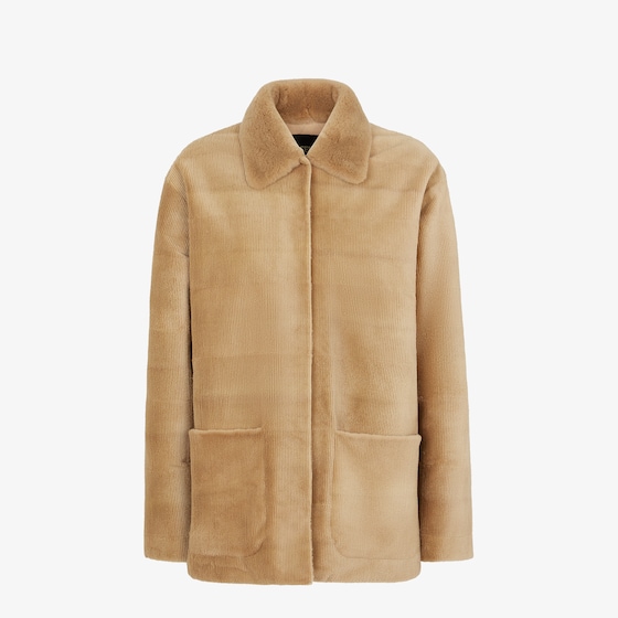 Fendi Blouson In Beige