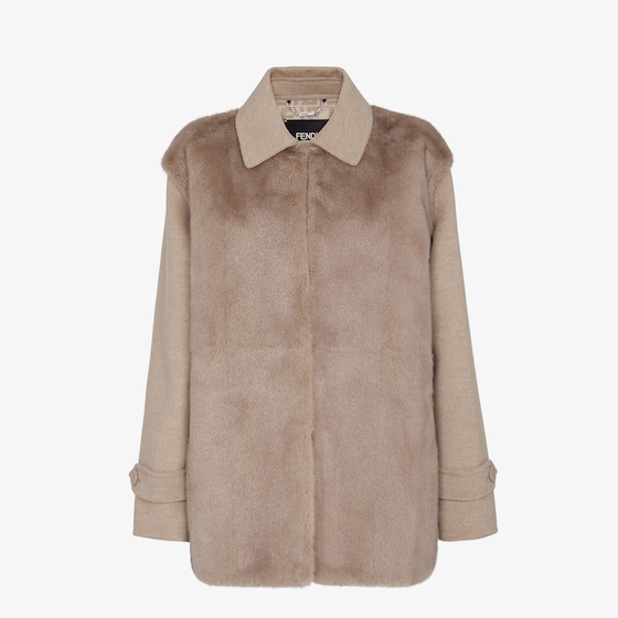 Fendi Blouson In Beige