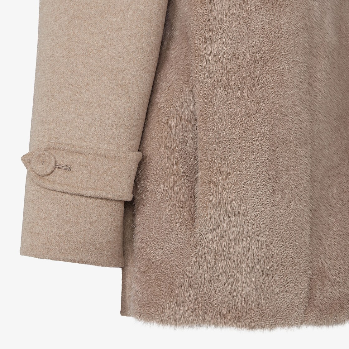 Blouson Fur Beige - Image 3/3