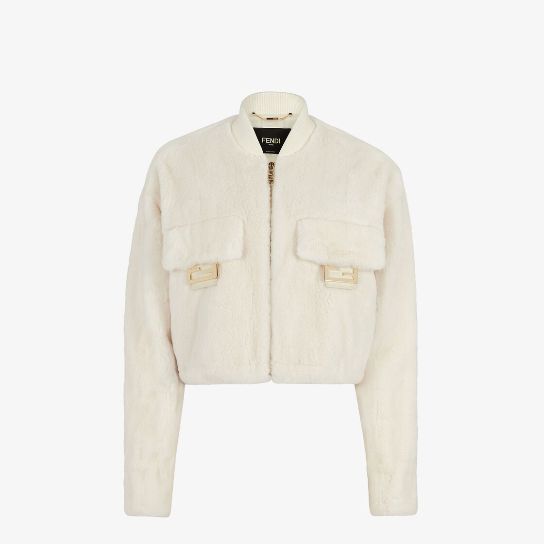 Fendi crop discount jacket