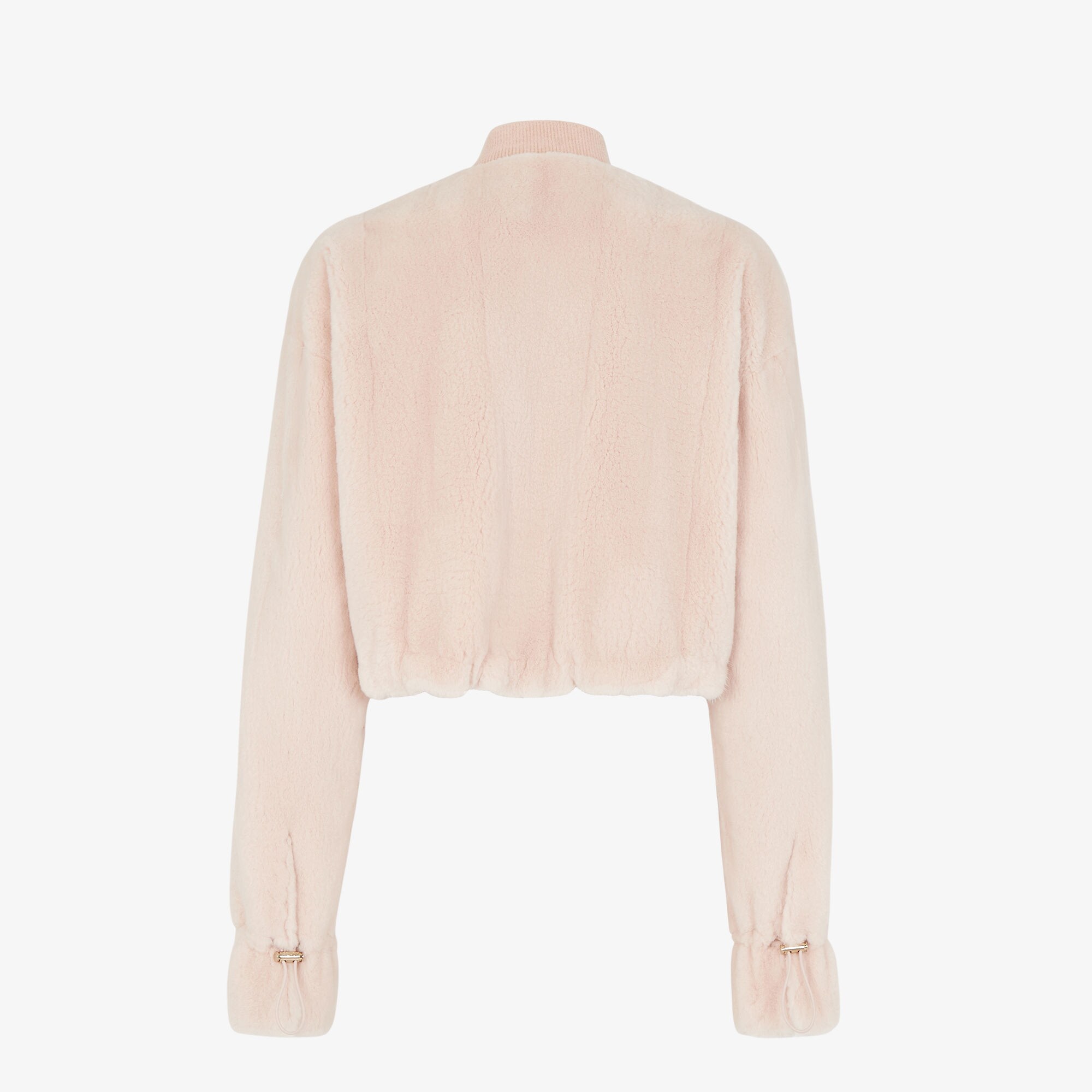 Bomber jacketPink mink bomber jacket