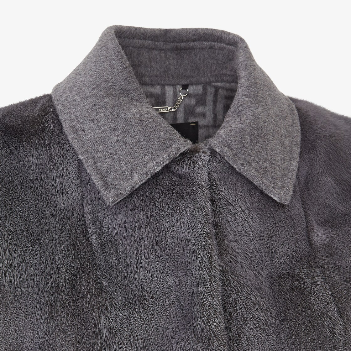 Blouson Fur Grey - Image 3/3