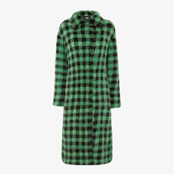 Fendi Coat In Green