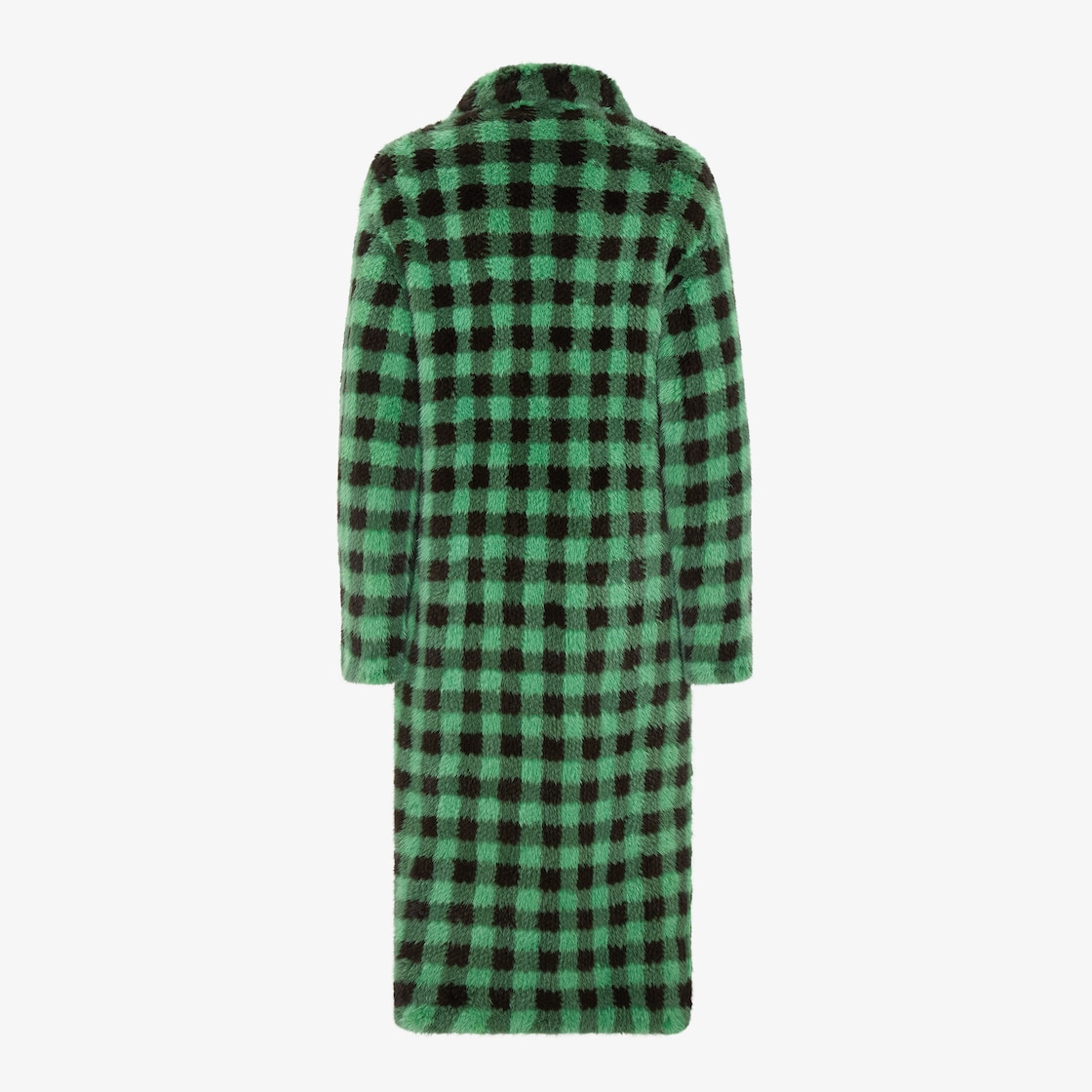 Coat Fur Green - Image 2/4