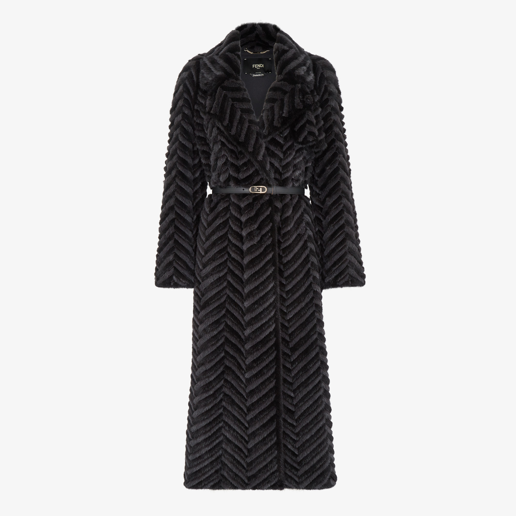 【送料&関税込】Fendi Collared Long Coat Fendi Collared Long Coat | italist