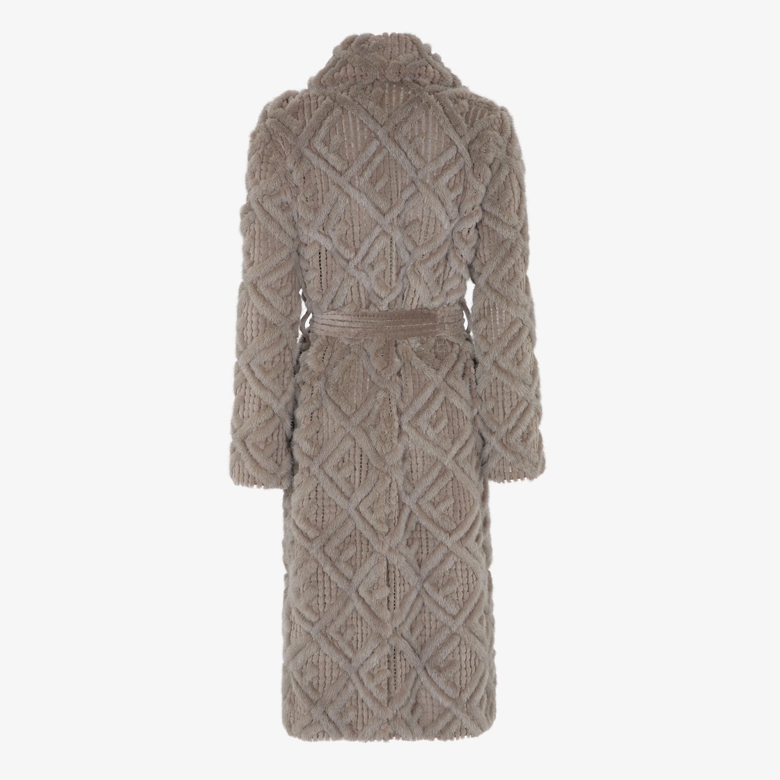 Coat Fur Grey - Image 2/4