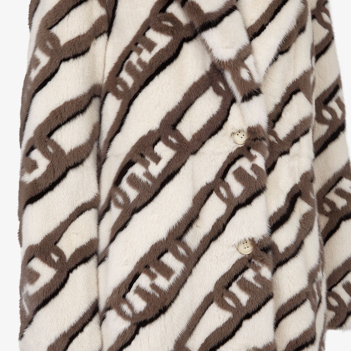 Coat Fur White - Image 3/3