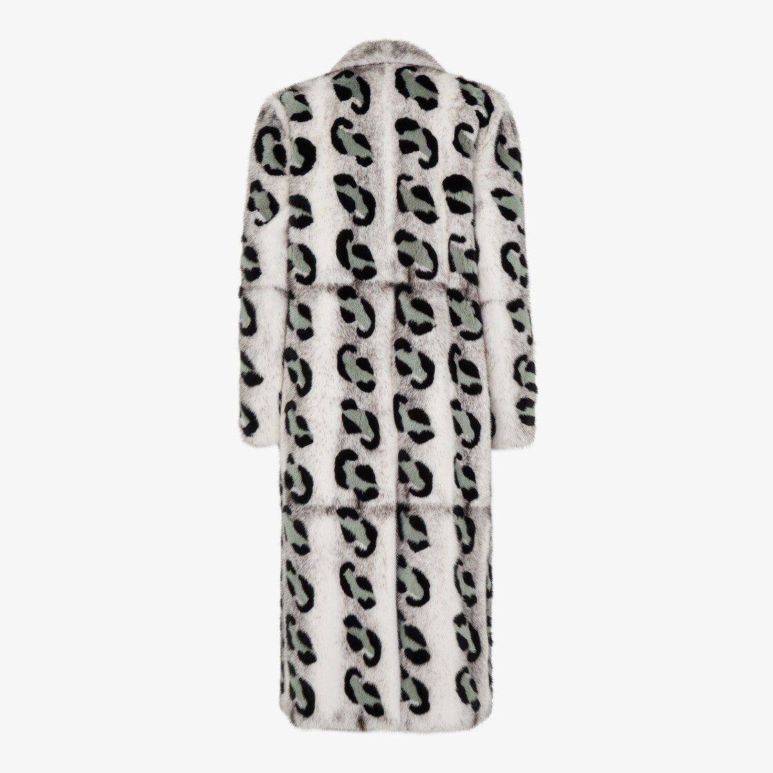 Coat Fur Grey - Image 2/3