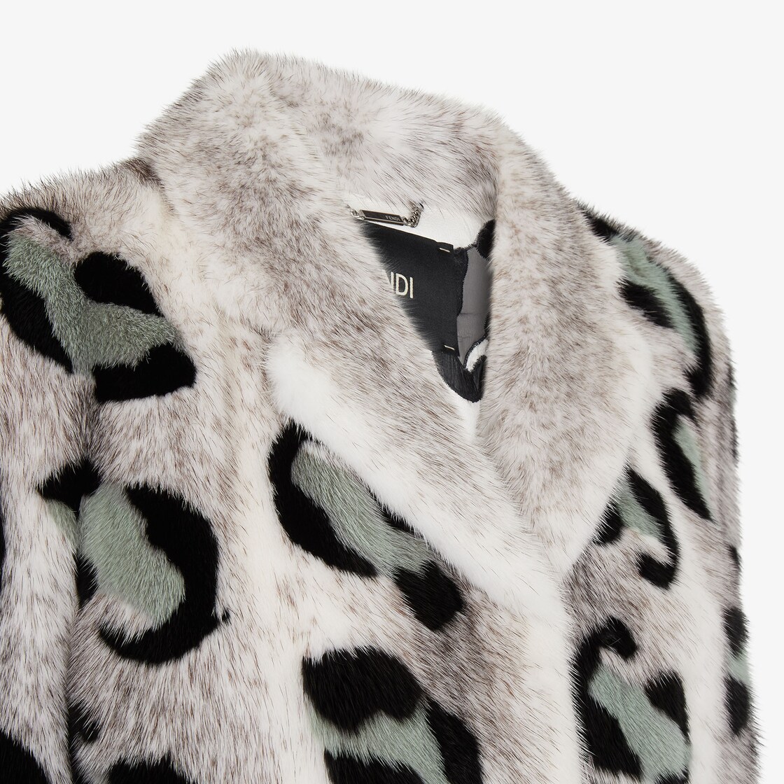 Coat Fur Grey - Image 3/3