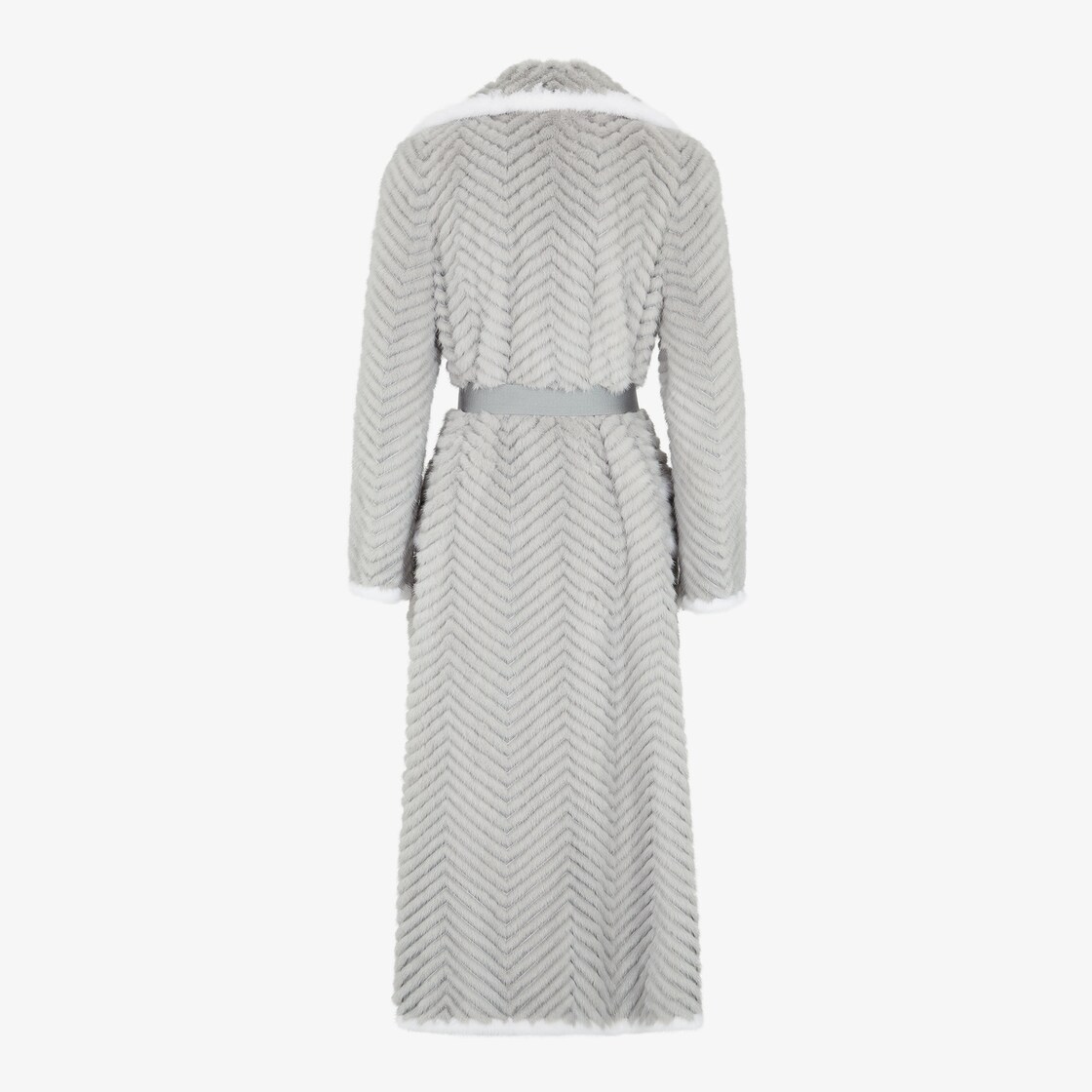 Coat Fur Grey - Image 2/4