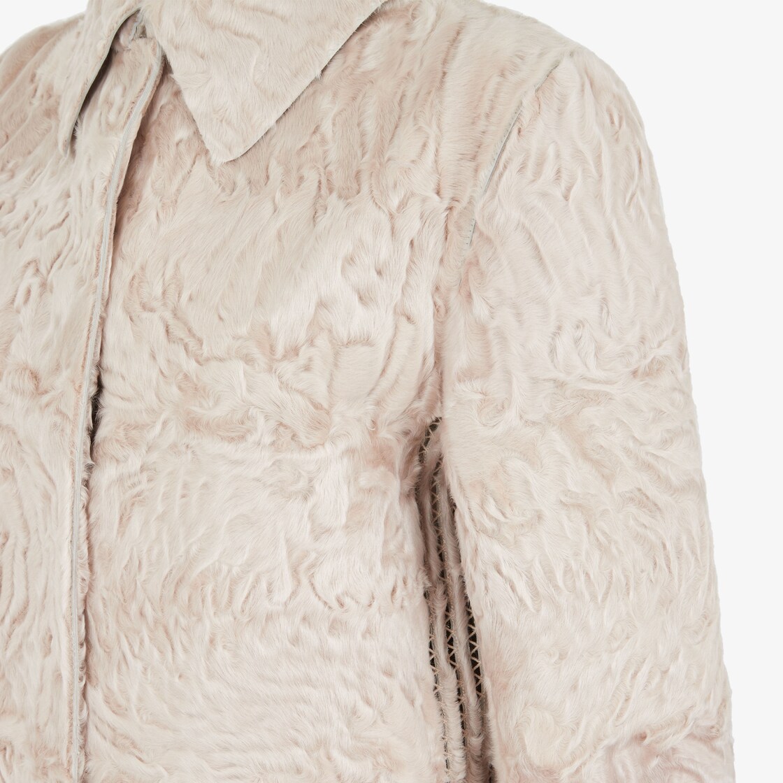 Coat Fur Beige - Image 3/3