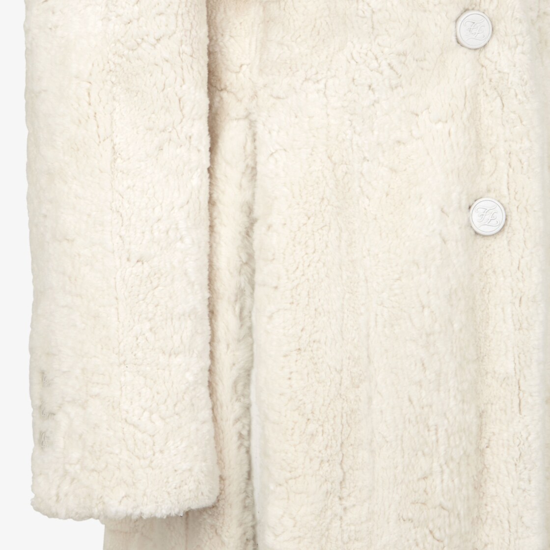 Coat Fur White - Image 3/3