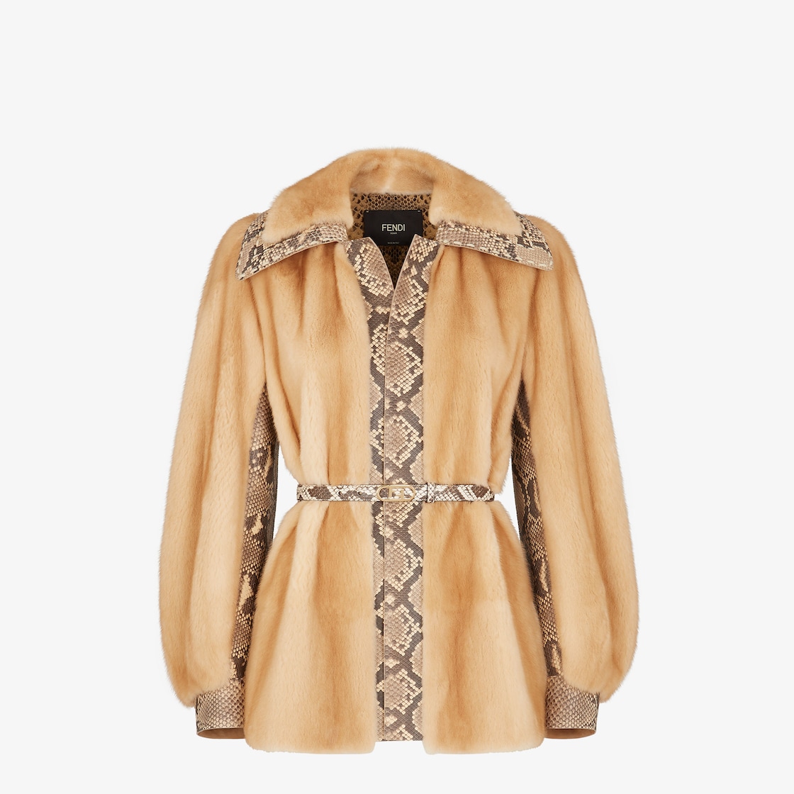 Pea Coat Fur Brown - Image 1/3