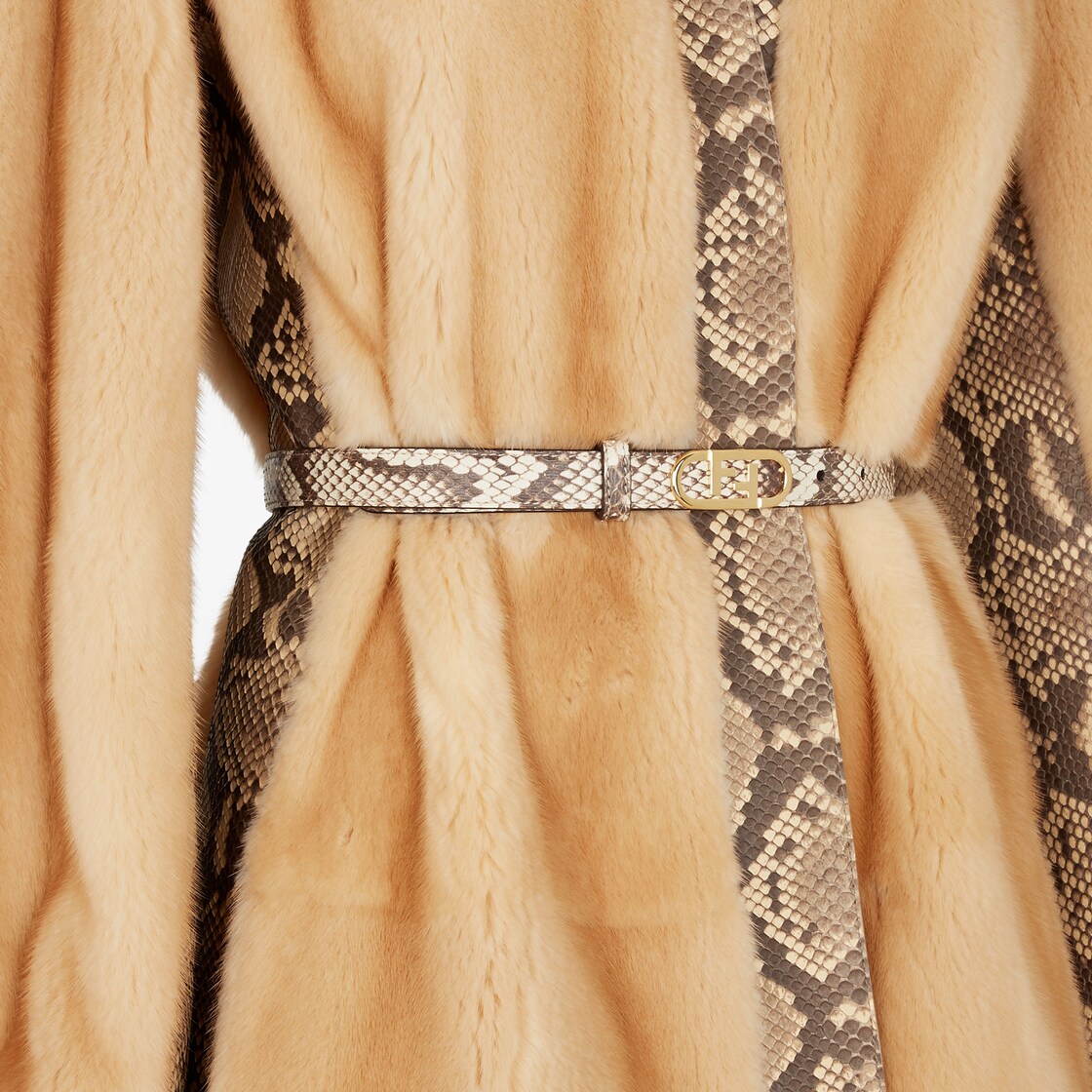Pea Coat Fur Brown - Image 3/3