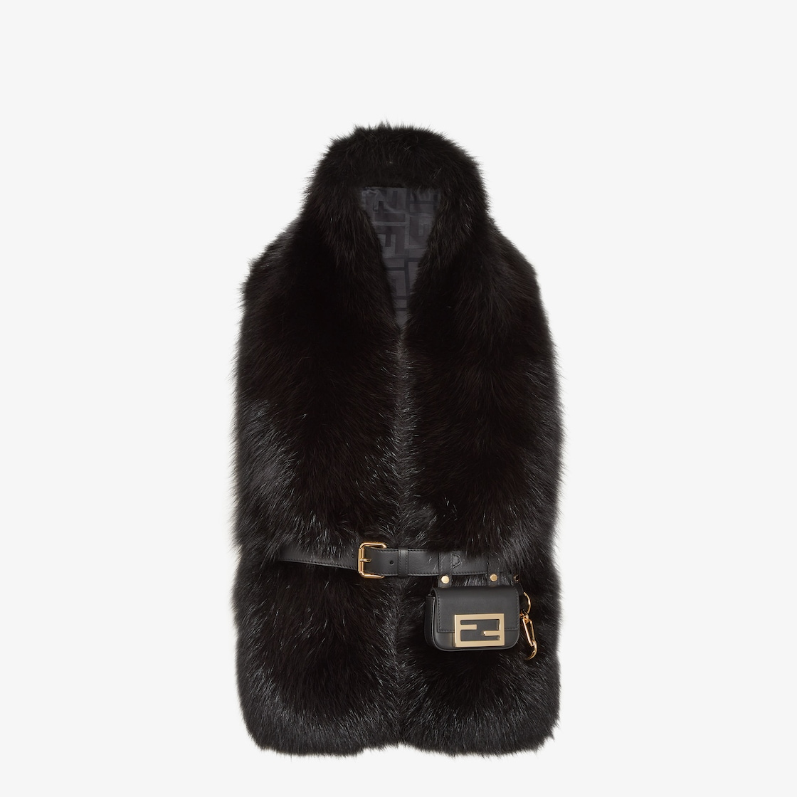 Fendi fox fur shawl on sale