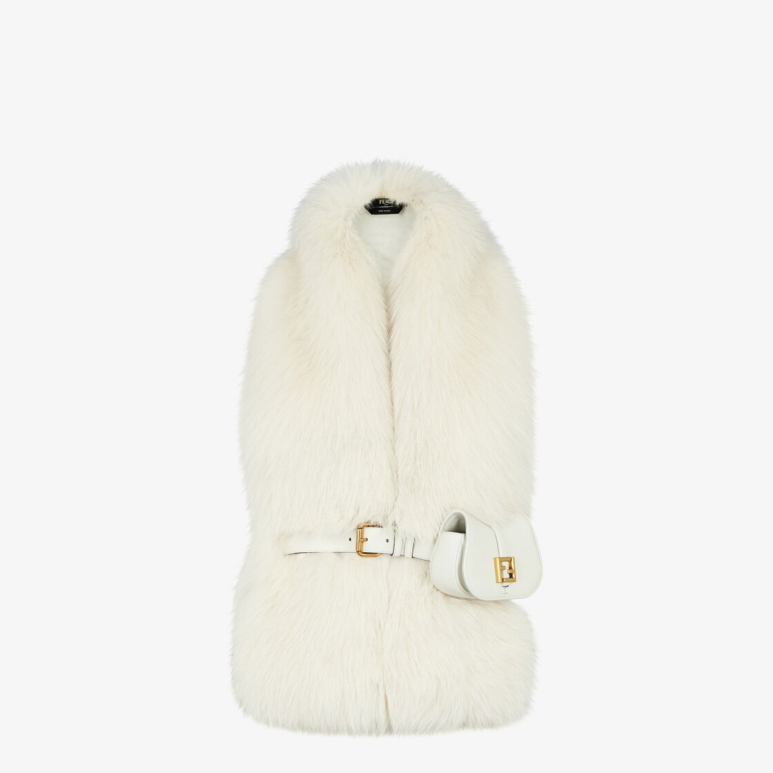 Fendi fox fur on sale shawl