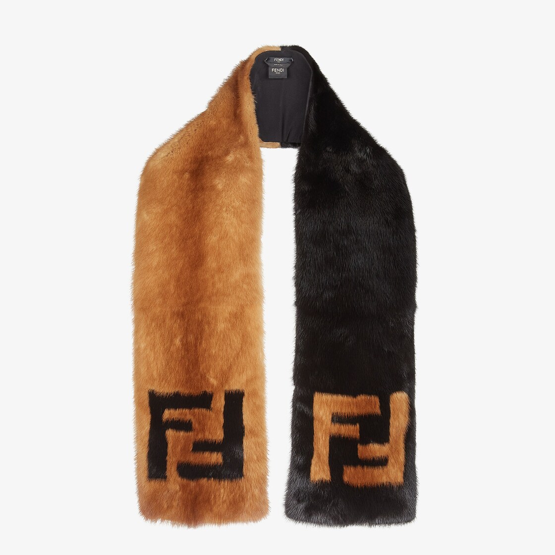 Fendi shawl with fur sale