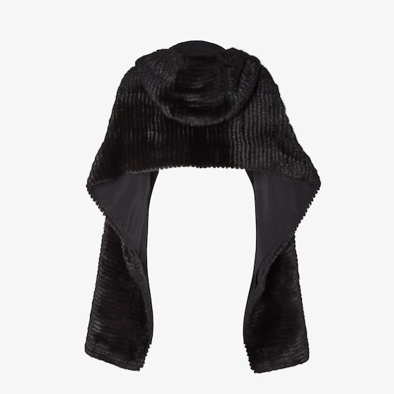 Fendi Long scarf with hood, folds away for easy storage or travel | Thumbnail 2