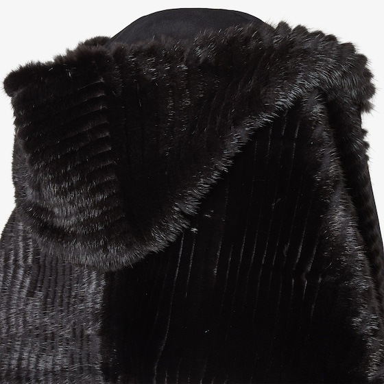 Fendi Long scarf with hood, folds away for easy storage or travel | Thumbnail 3