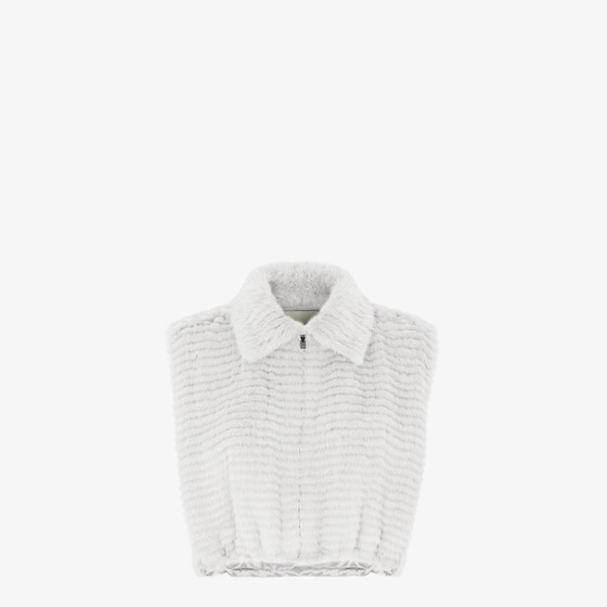 Fendi Gilet In White