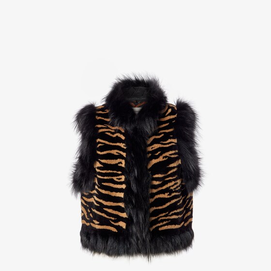 Fendi Gilet In Multicolour