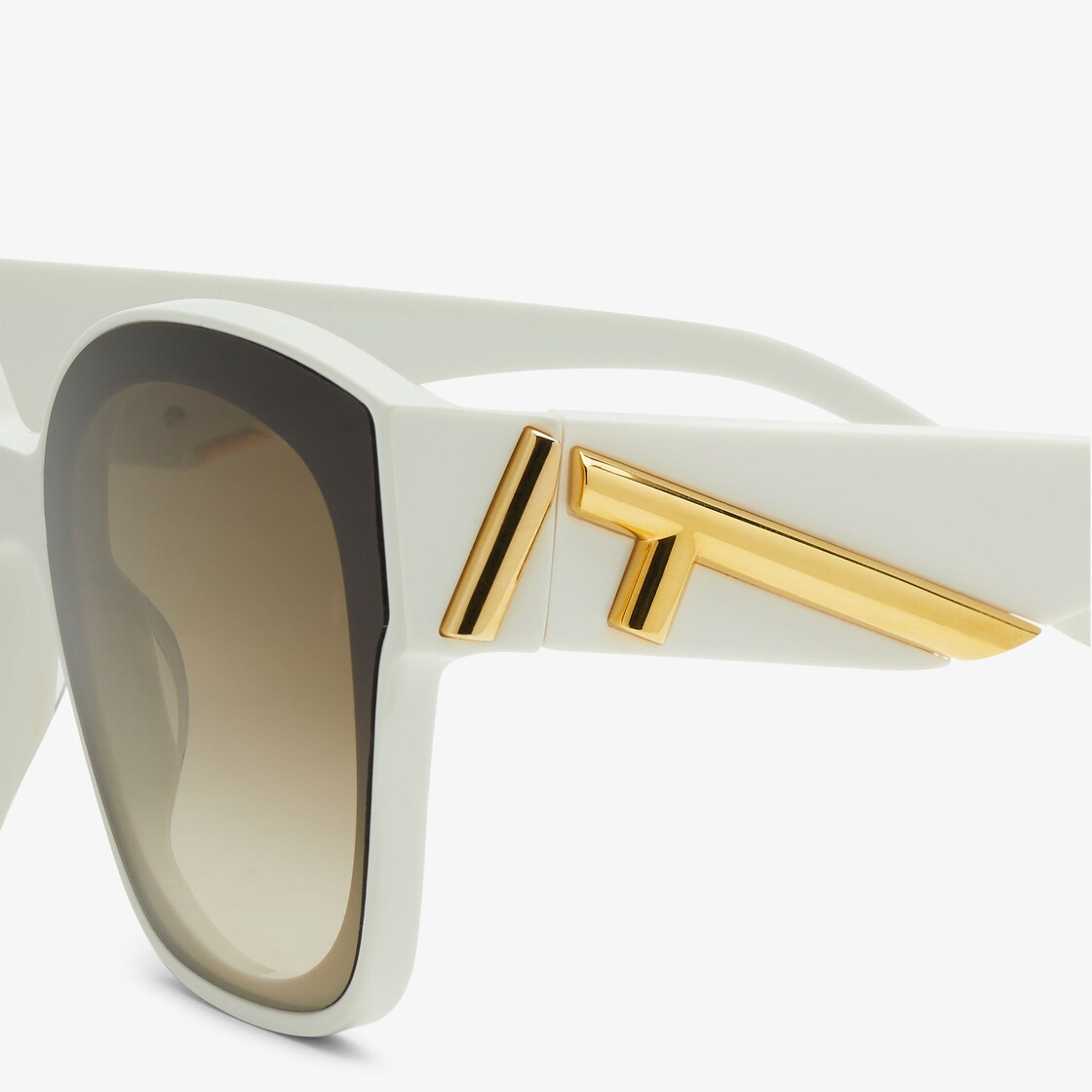 Fendi best sale white sunglasses