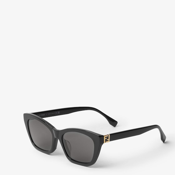 Fendi Square Forever sunglasses made of black acetate | Thumbnail 2