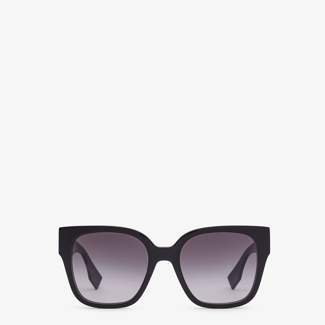 FENDI, O'Lock Acetate Sunglasses, BLACK, Women