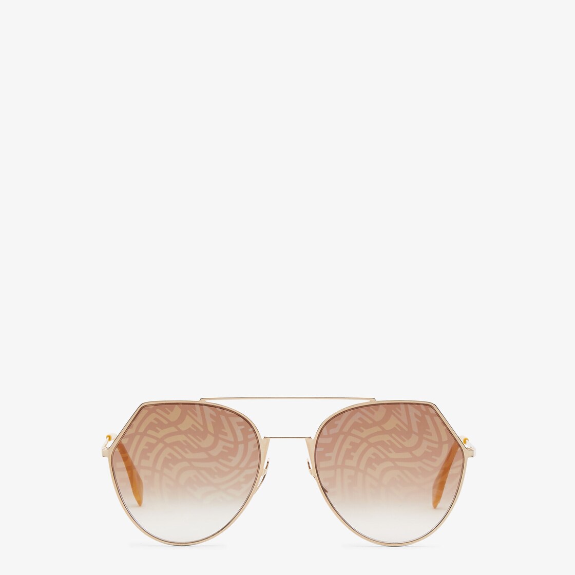 Fendi women's aviator sunglasses hotsell