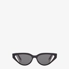 Fendi white cat eye hot sale sunglasses