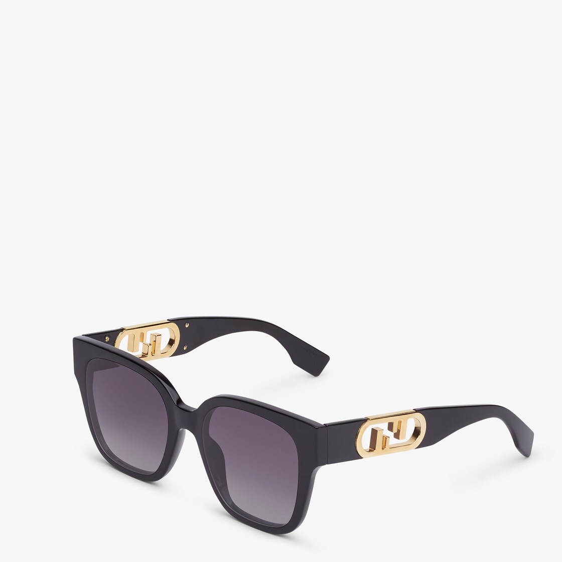 Fendi O'Lock - Black sunglasses