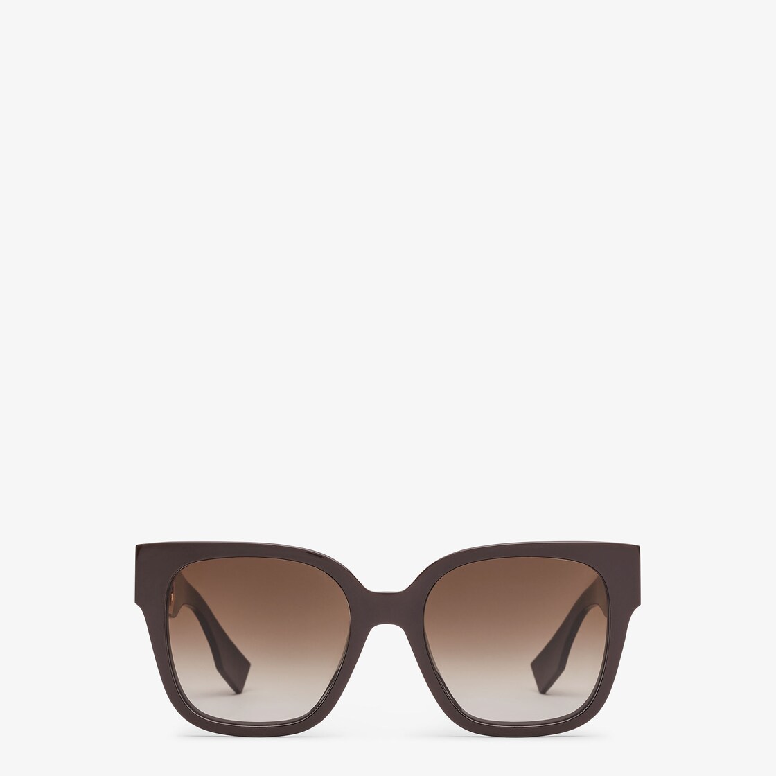 Fendi - O'Lock - Rectangular Sunglasses - White - Sunglasses