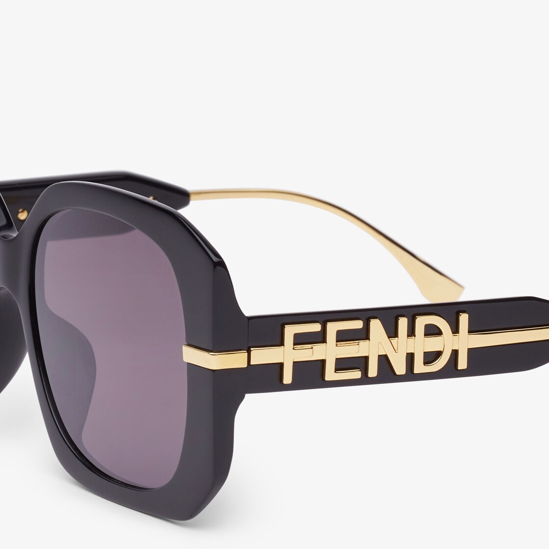 Fendi FENDIRAMA FF 0343S BlackBrown Gold Mirror Algeria