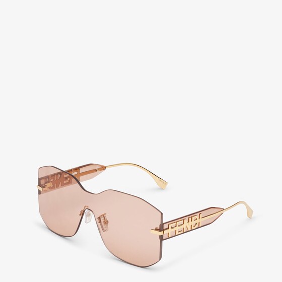 Fendi Rectangular Fendigraphy shield sunglasses inspired by | Thumbnail 2