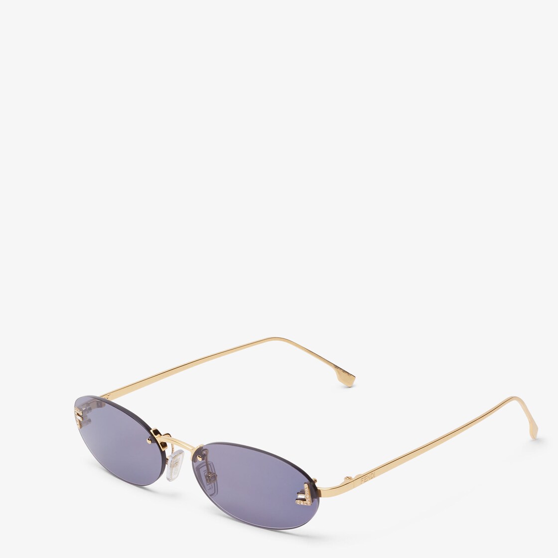 Fendi sunglasses with hot sale crystals