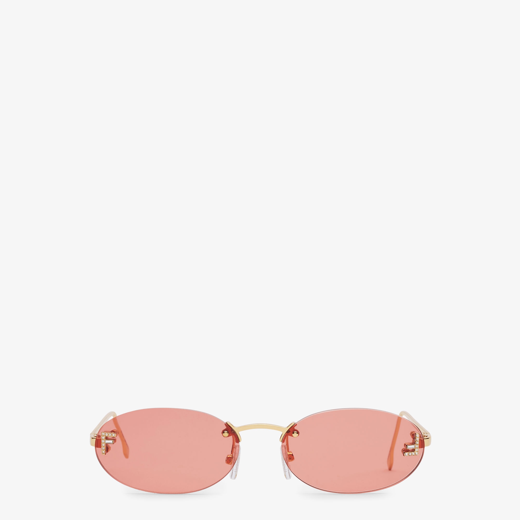 oversized square sunglasses no frame