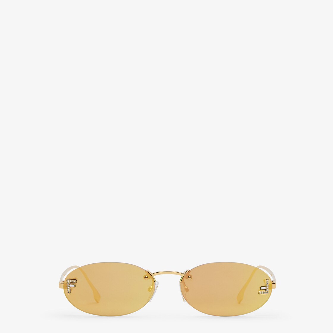 Korean Sunglasses Yellow Glass  Sunglasses Men Women Yellow