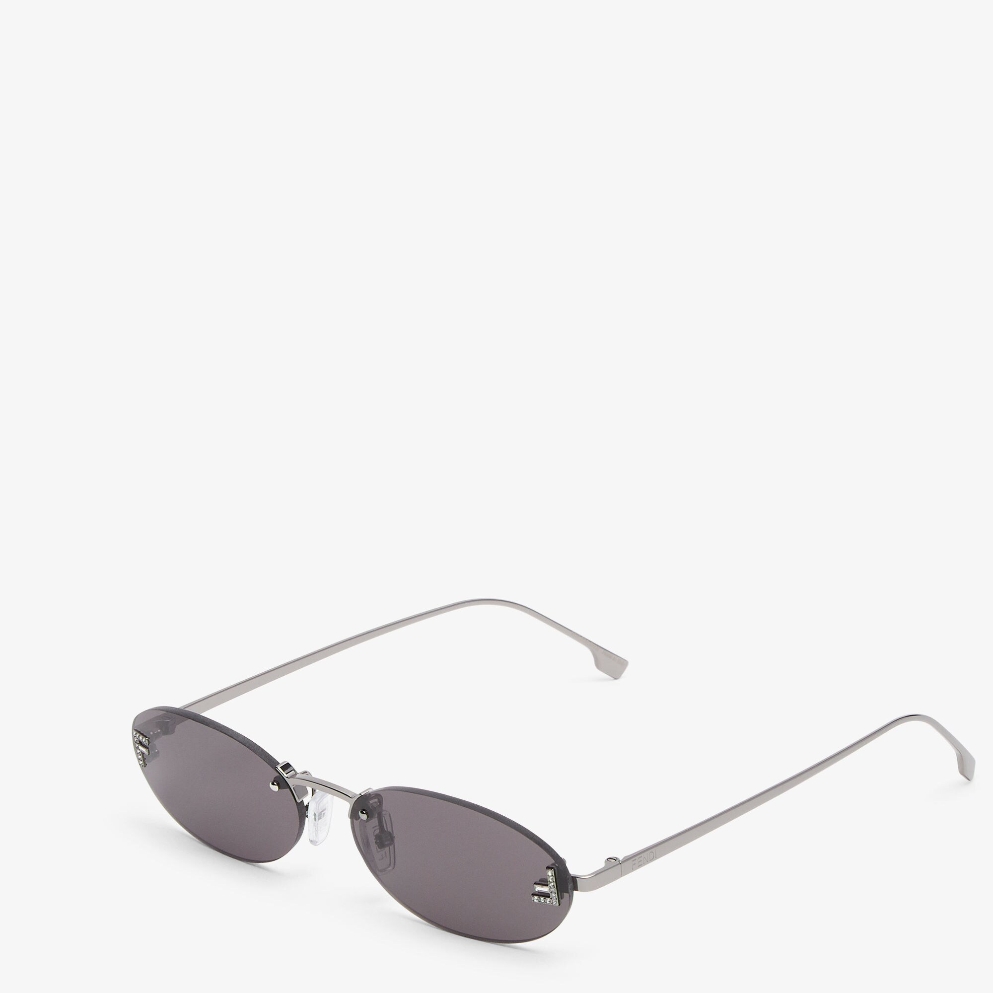 Fendi First Crystal Ruthenium finish Gray | Fendi display picture 3