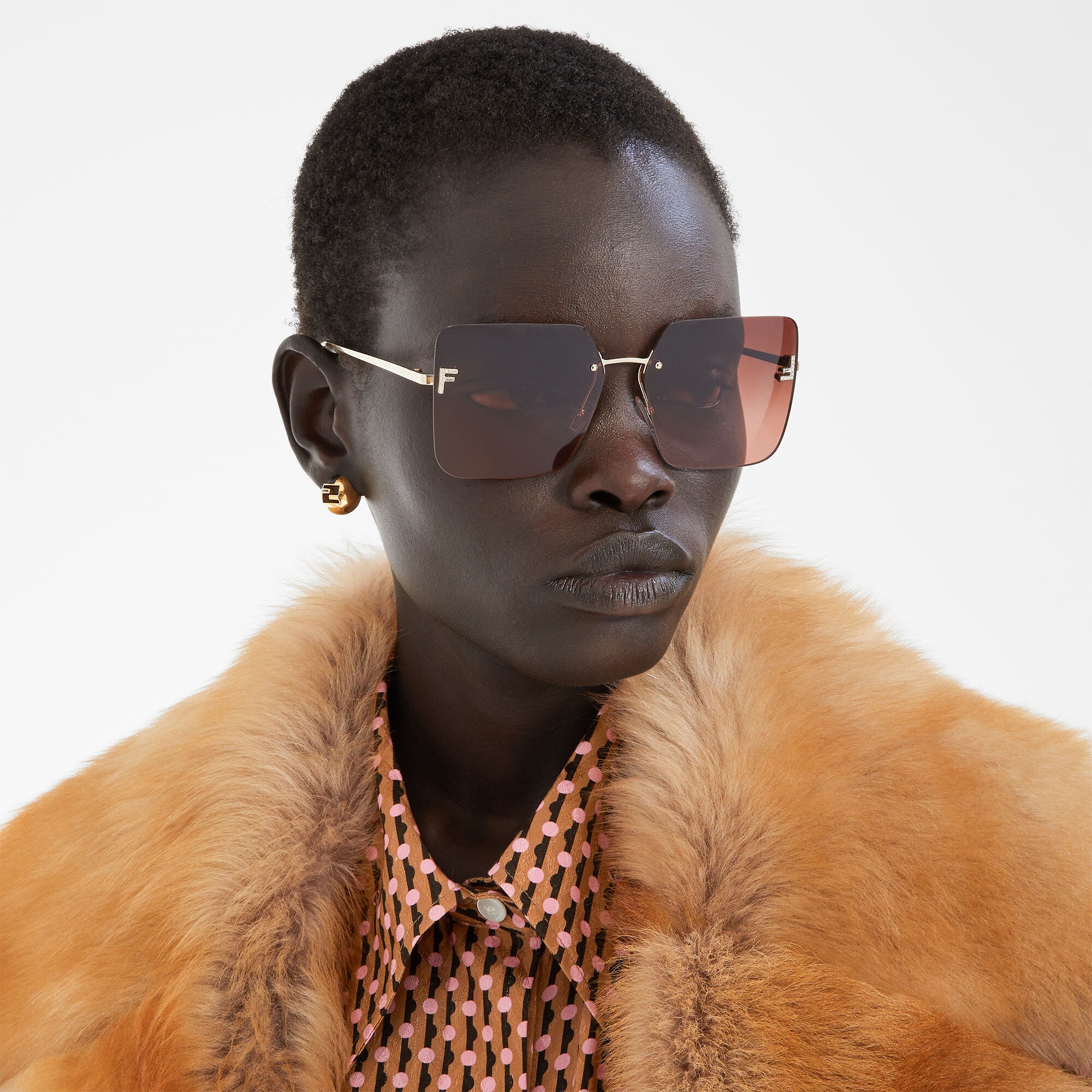 Fendi First Crystal Brown | Fendi