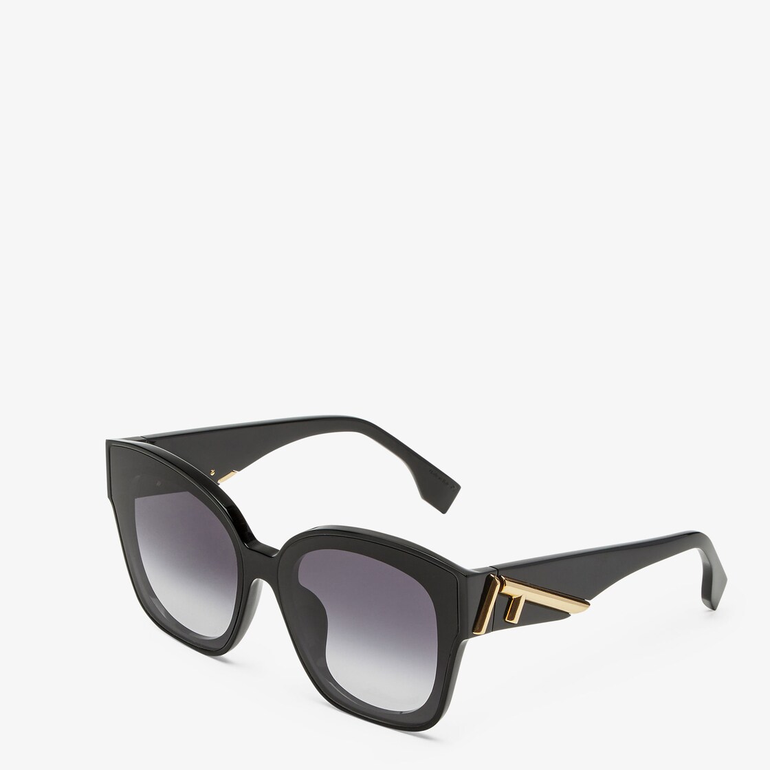 Fendi Cat-Eye Acetate Sunglasses - Women - Black Sunglasses