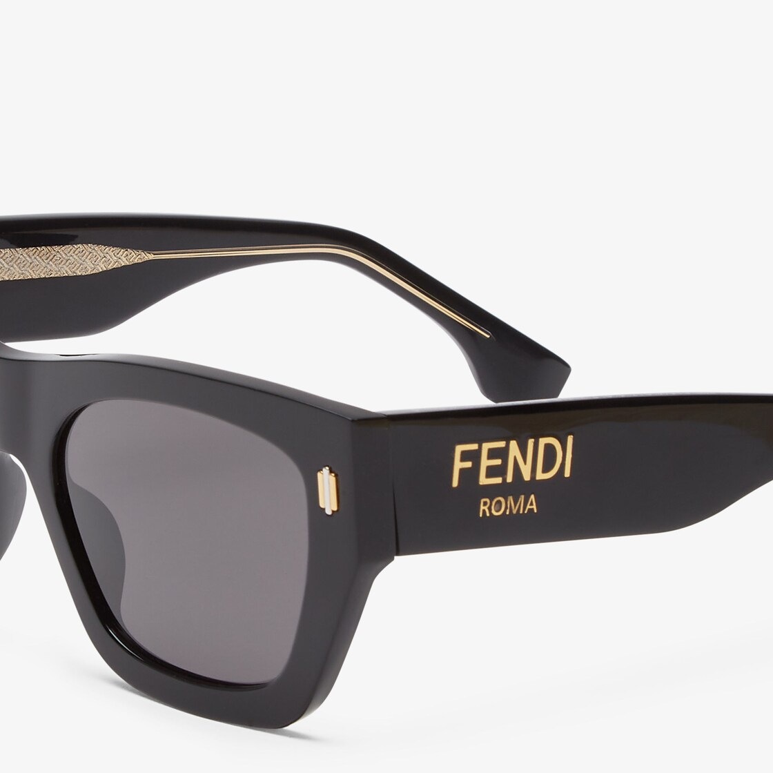 Fendi Roma アセテート ブラック | Fendi