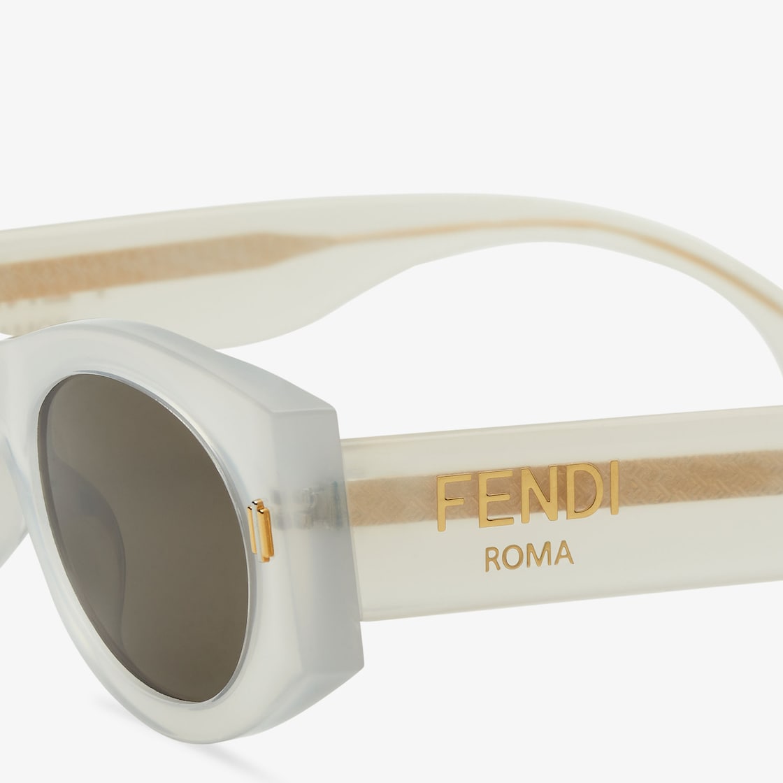 Fendi white outlet sunglasses