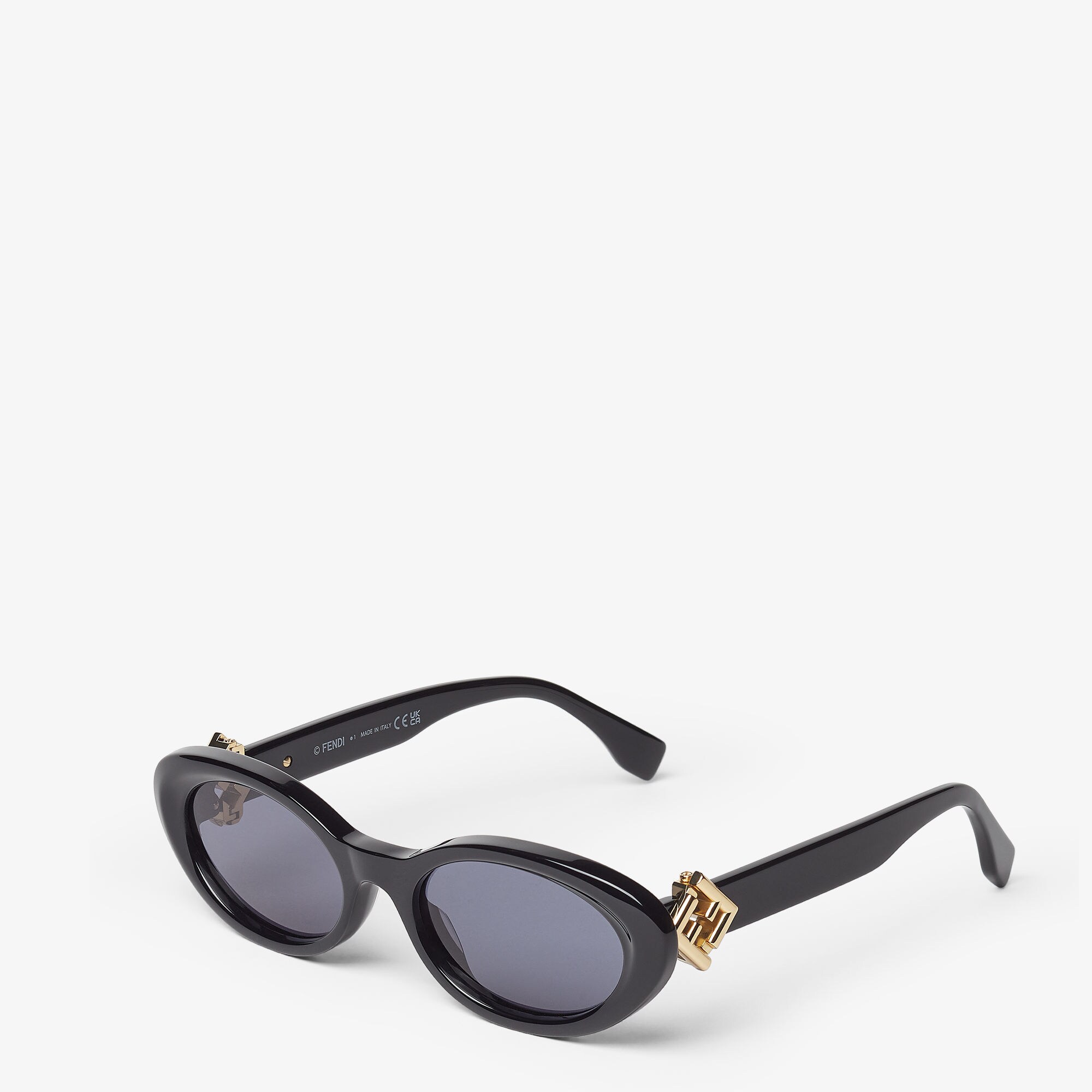 FF DiamondsBlack acetate sunglasses