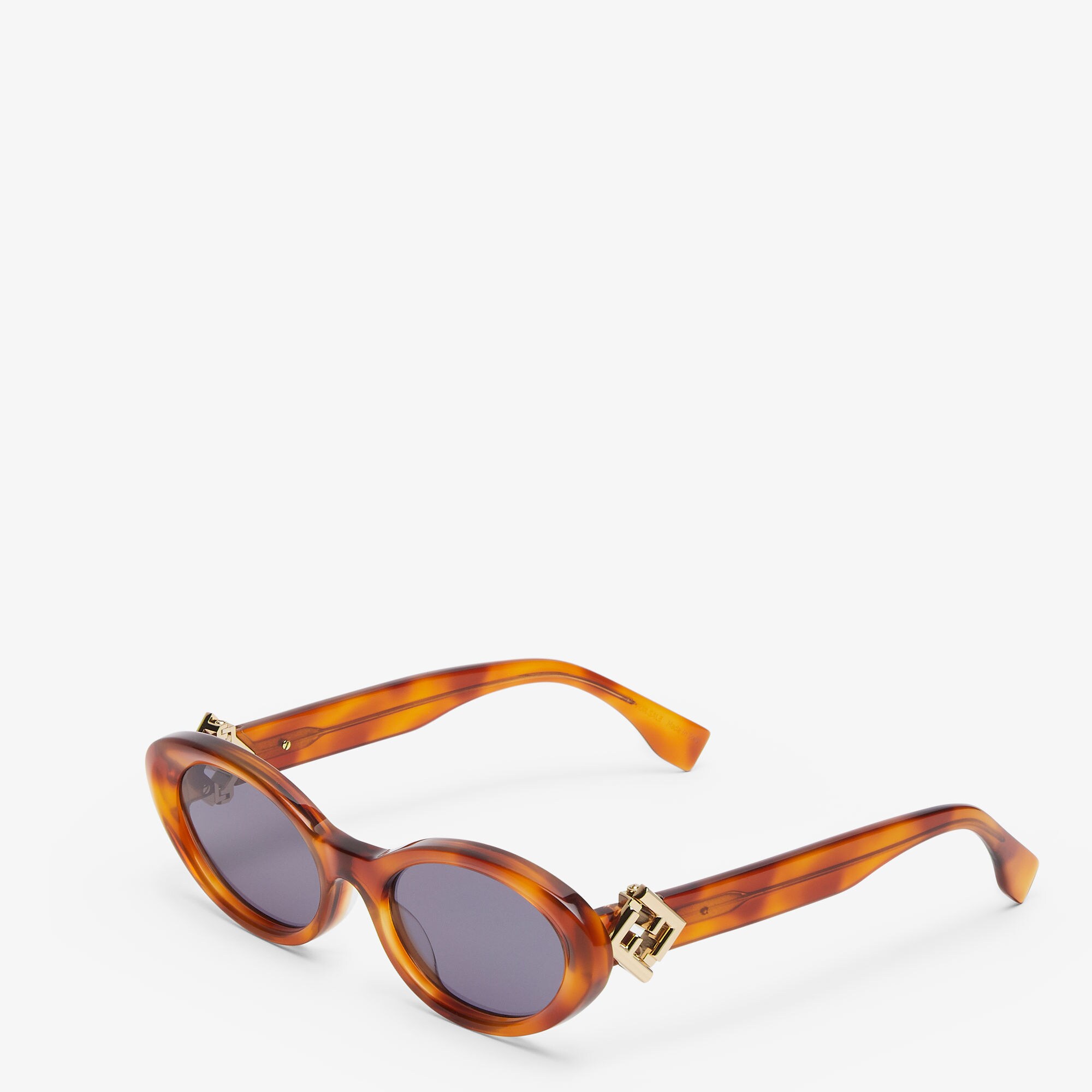 FF DiamondsLight Havana acetate sunglasses