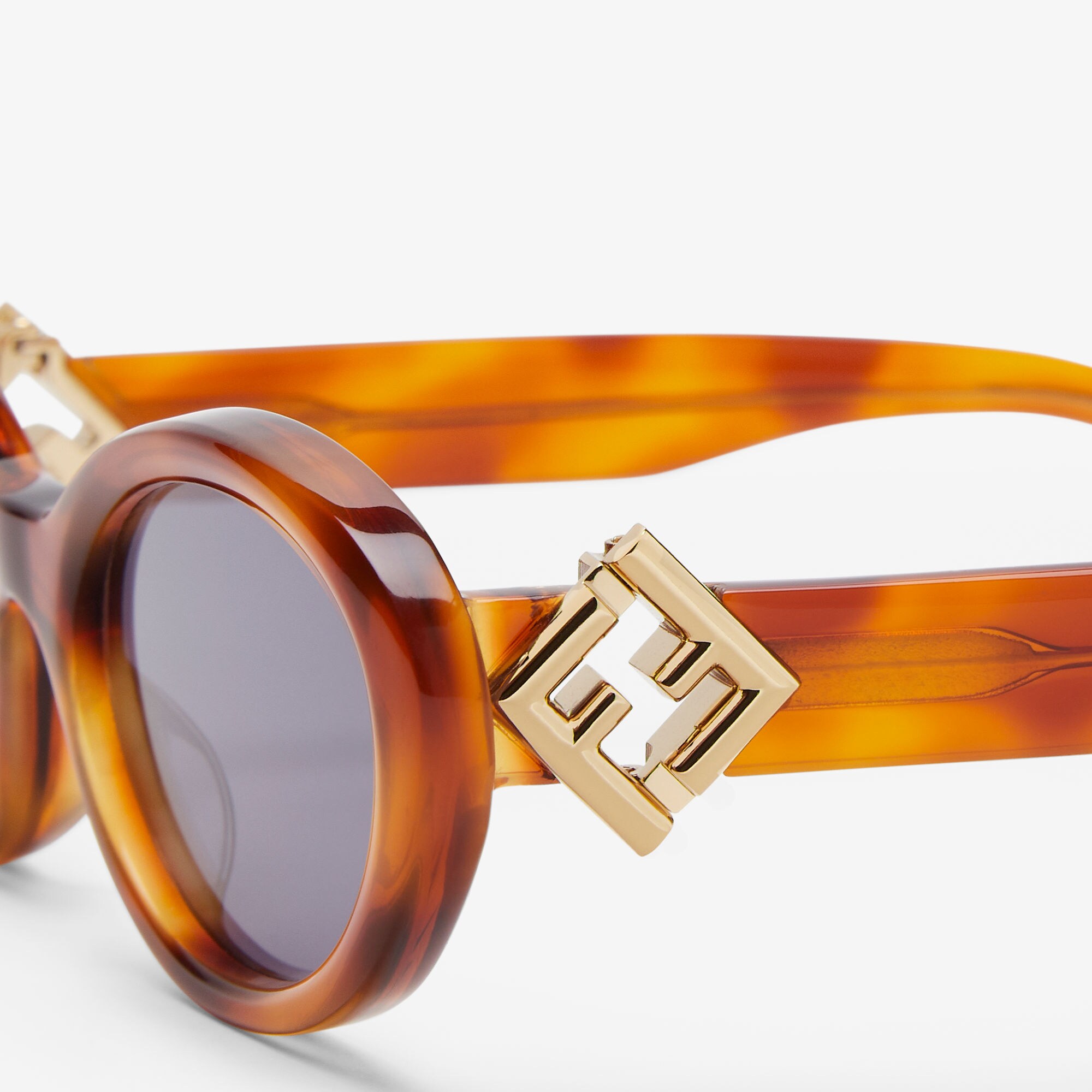 FFダイヤモンド アセテート ブラウン | Fendi