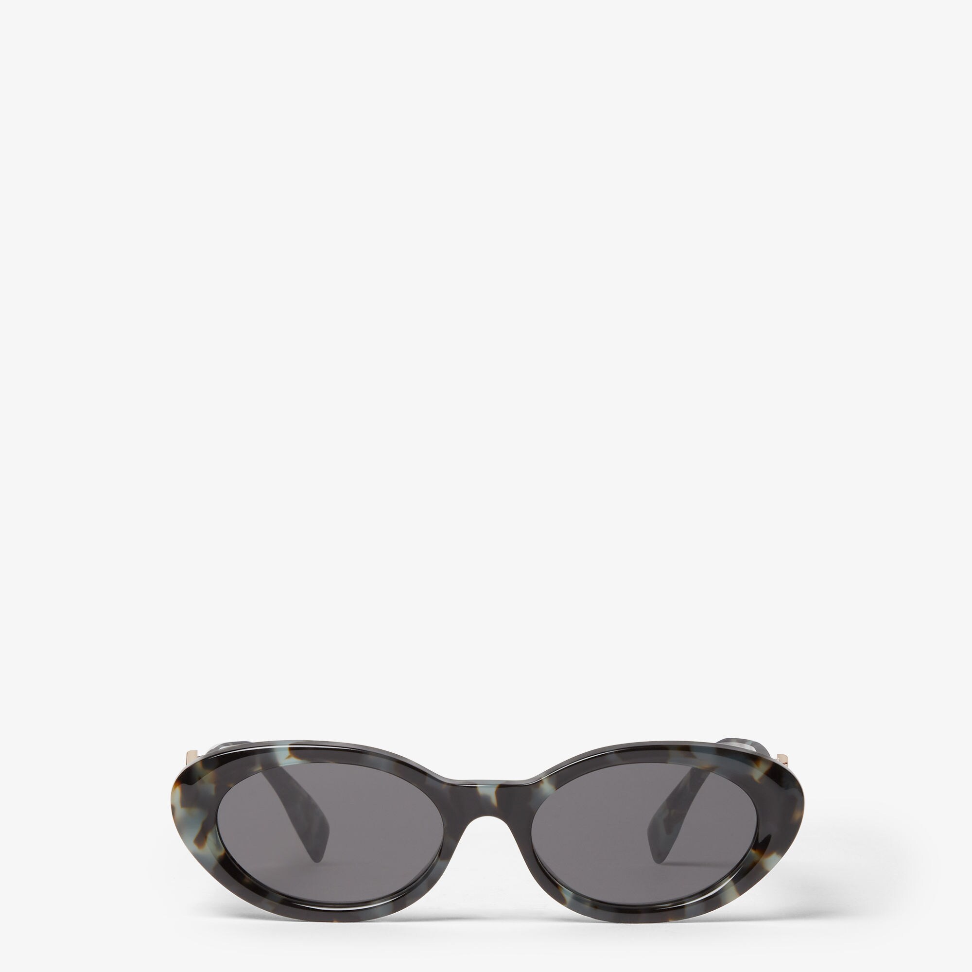 Fendi FF 0001s 7OYHD Havana Print Blue Frame Gray Gradient Lens Fendi Fe40144I S (54 - 17) with Blue lenses and Black frame  main image 4