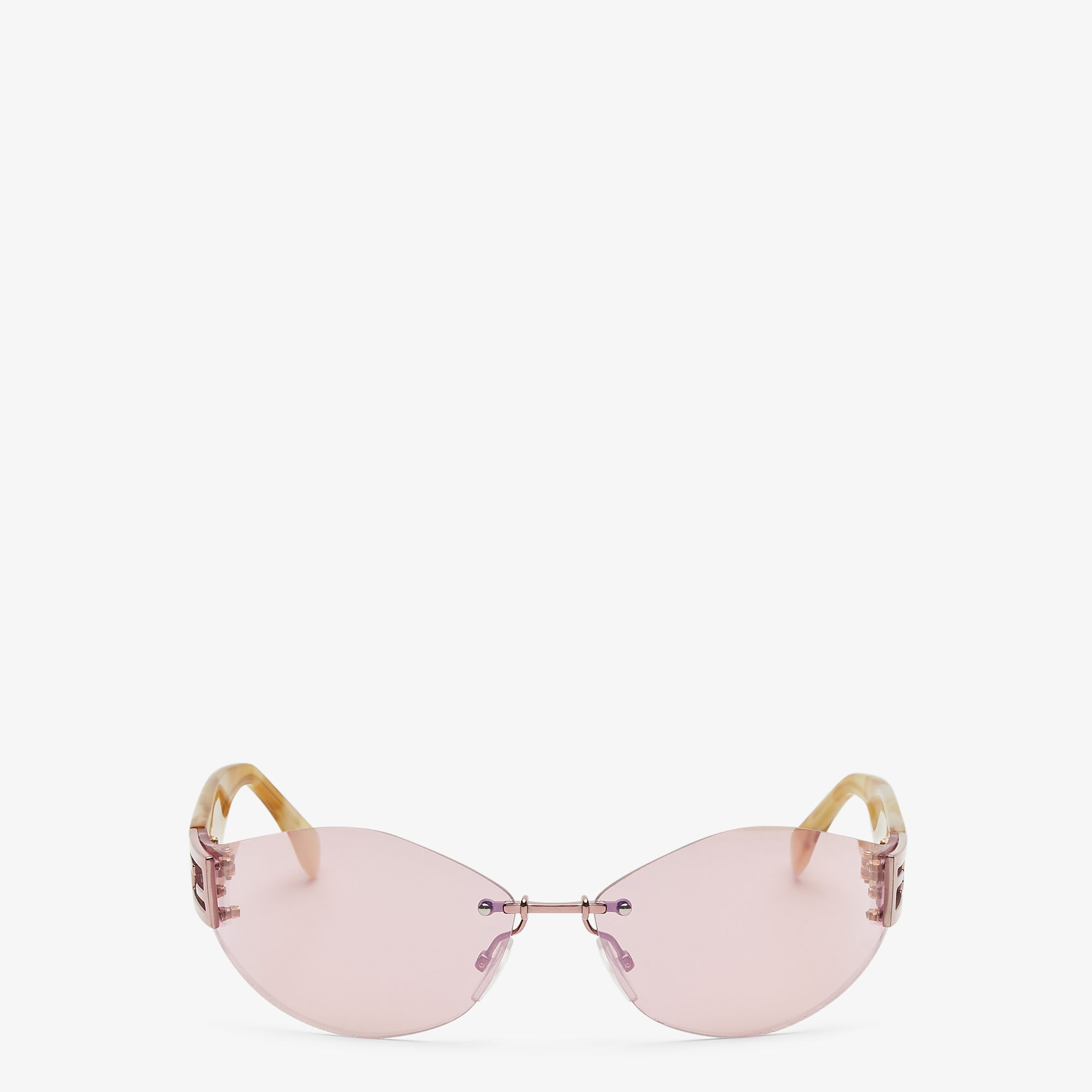 Lunettes De Soleil FRED - Modèle Pretty Woman C1 #54 - Monture Rouge, Verres Noirs - Neuf